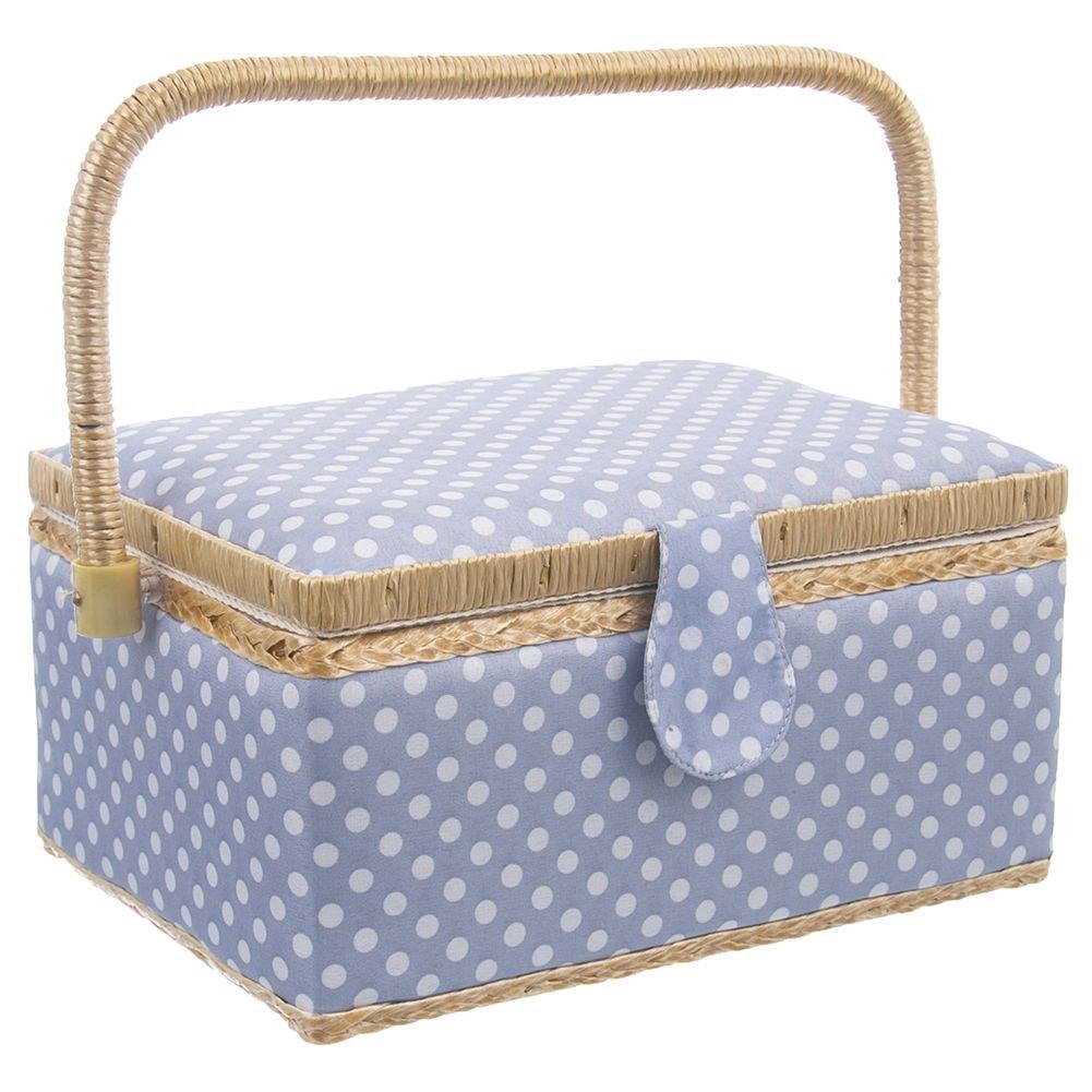 Niciarka Organizer na Nici Szpilki, Guziki Niebieska ORION 30 x 23 x 16 cm - obrazek 2