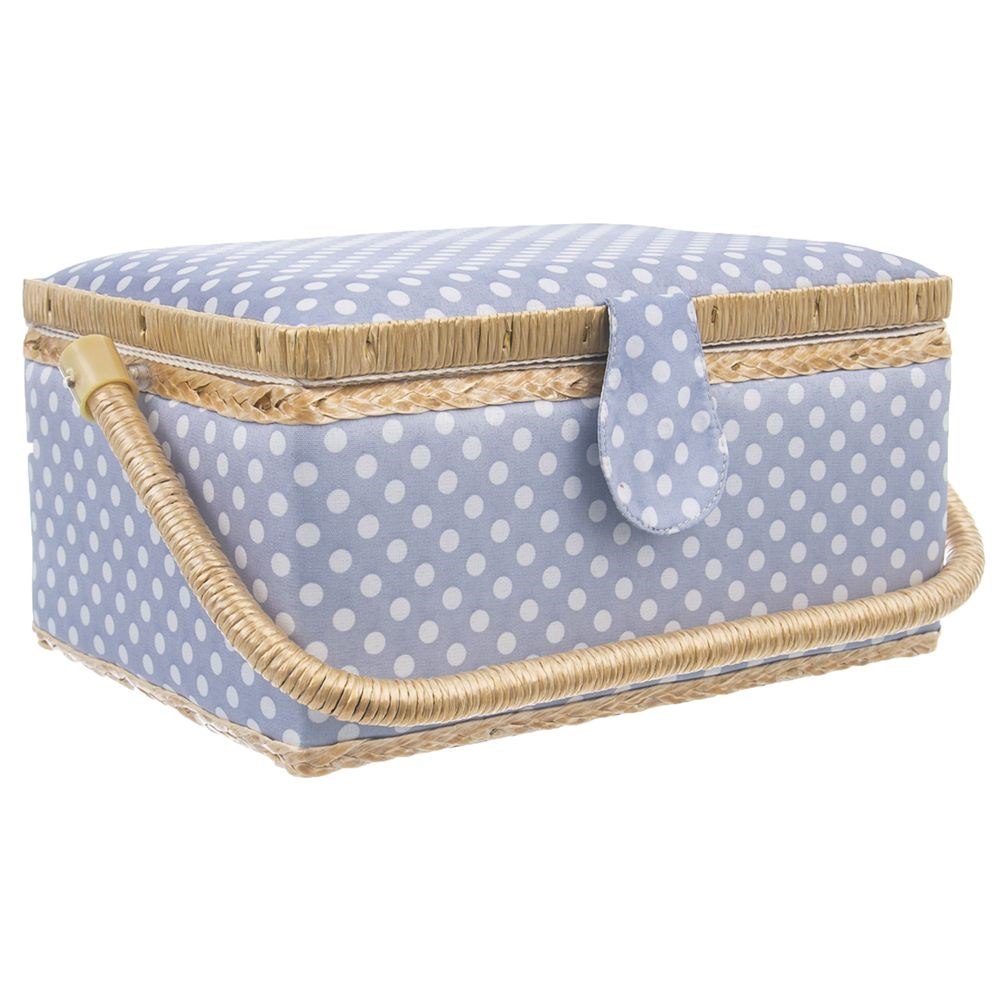Niciarka Organizer na Nici Szpilki, Guziki Niebieska ORION 30 x 23 x 16 cm - obrazek 3