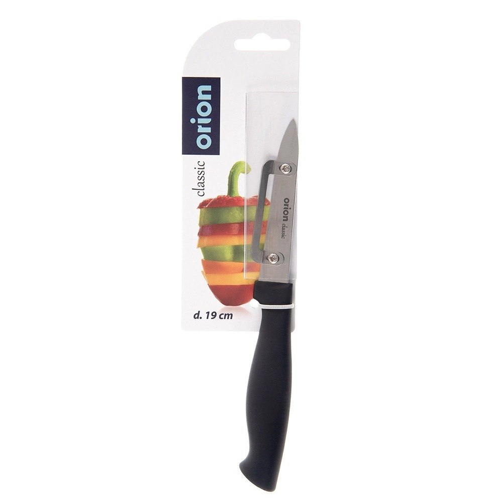 Nóż do Obierania 19 cm Stal Nierdzewna z Obierakiem do Zmywarki ORION - obrazek 4