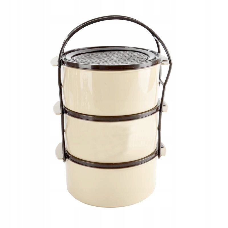 Obiadowa Menażka Pojemnik Plastikowy ORION 3x1,5 L - obrazek 2