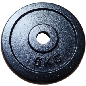 Obciążenie Talerz Żeliwny do Gryfów Ćwiczeń KUBISPORT 5 kg 25 mm