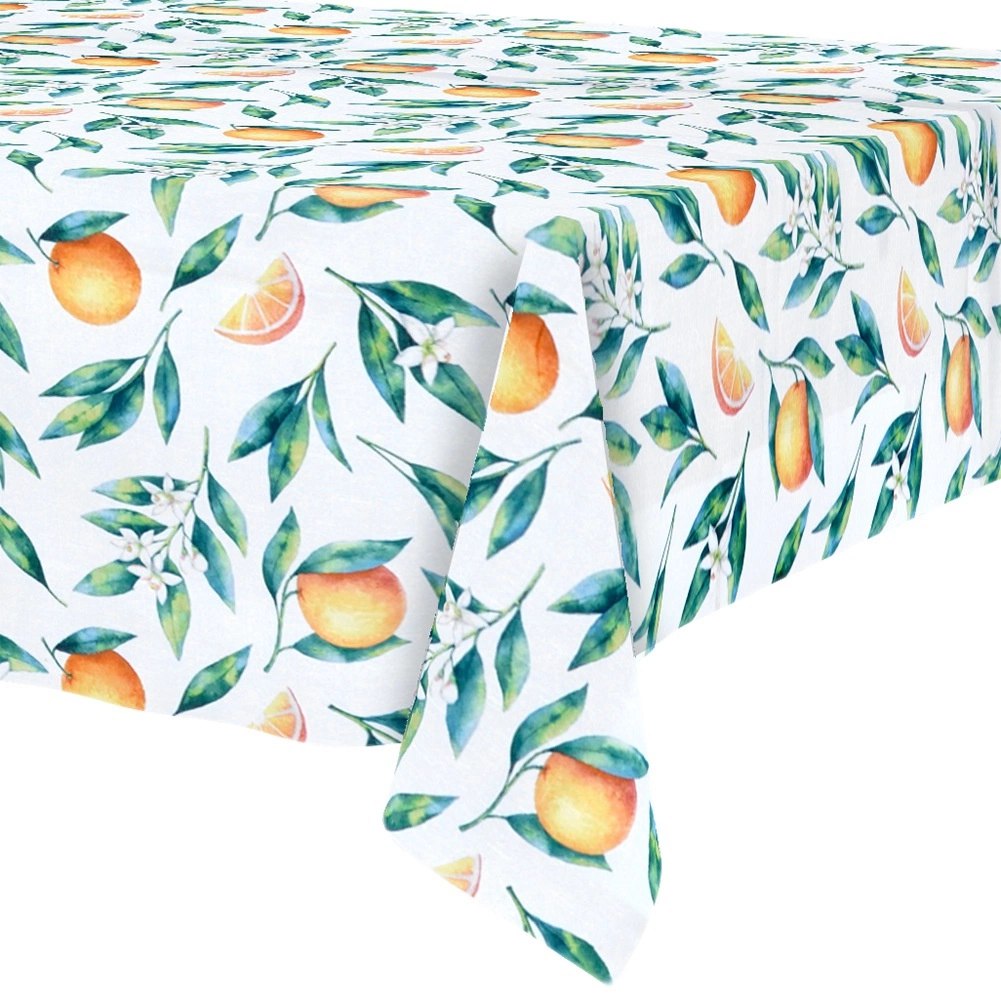 Obrus Wodoodporny Plamoodporny Pomarańcze EXCELLENT HOUSEWARE 180x130 cm - obrazek 6