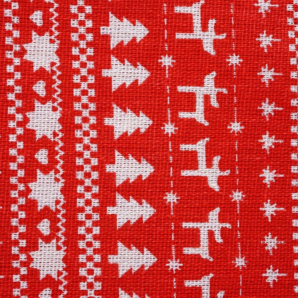 Obrus Plamoodporny Czerwony 180 x 130 cm Świąteczny EXCELLENT HOUSEWARE - obrazek 5