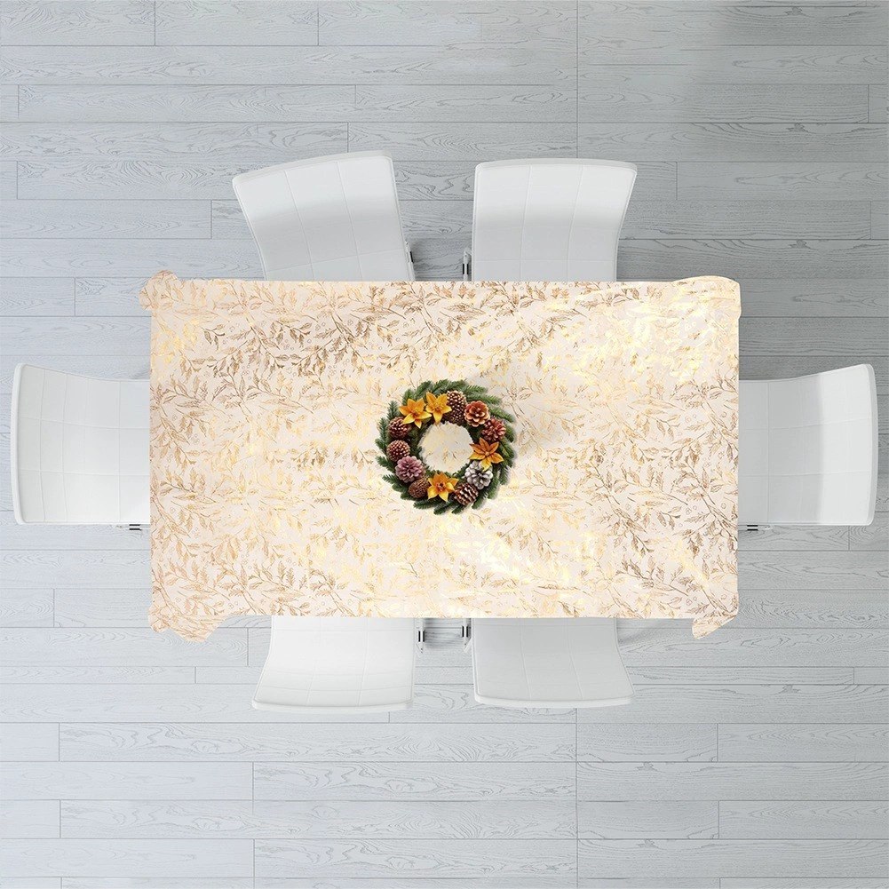 Obrus świąteczny plamoodporny 220x150 cm - obrazek 6