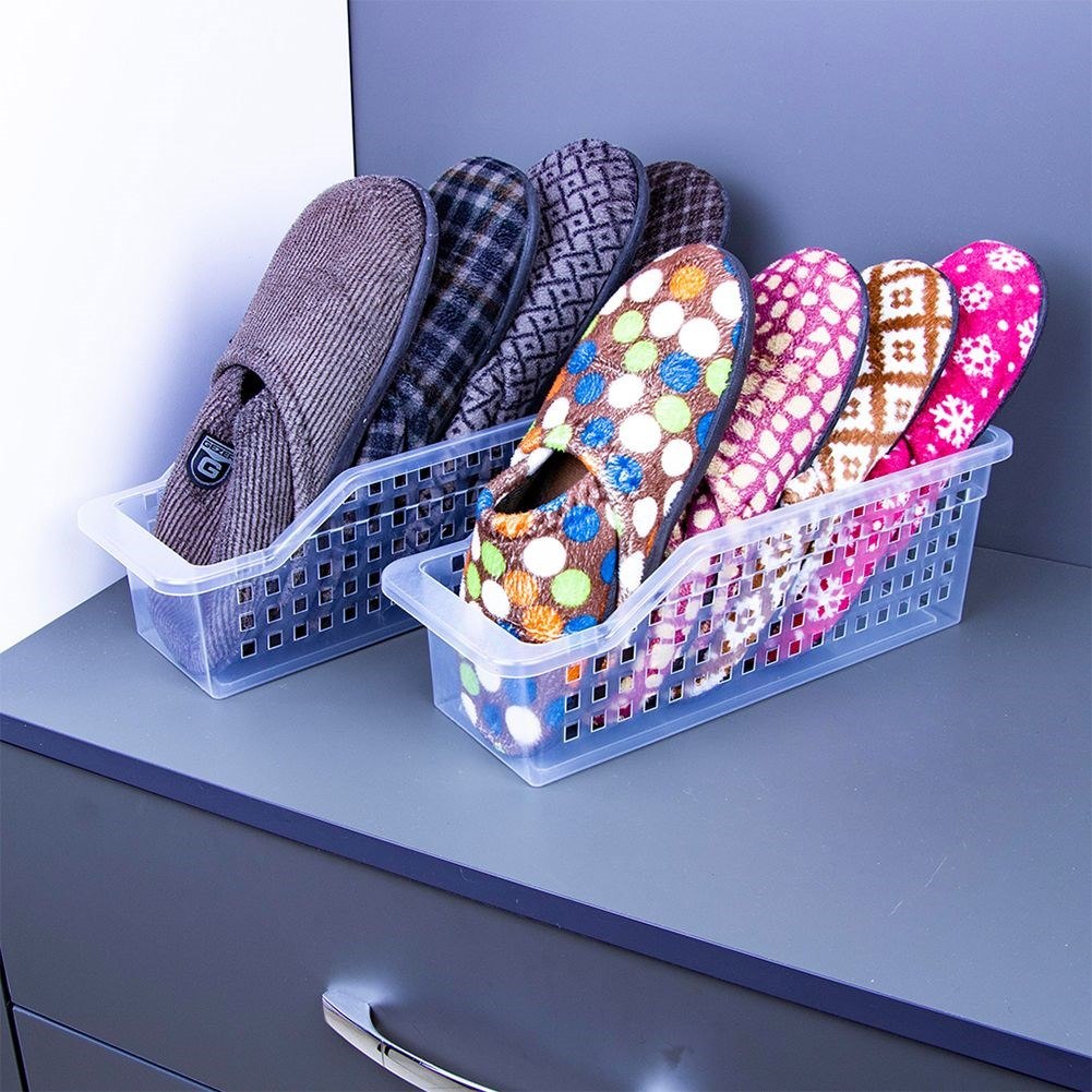 Organizer do Lodówki 34,5 x 13 x 11,5 cm Tworzywo Białe Przewiewne VILDE - obrazek 5