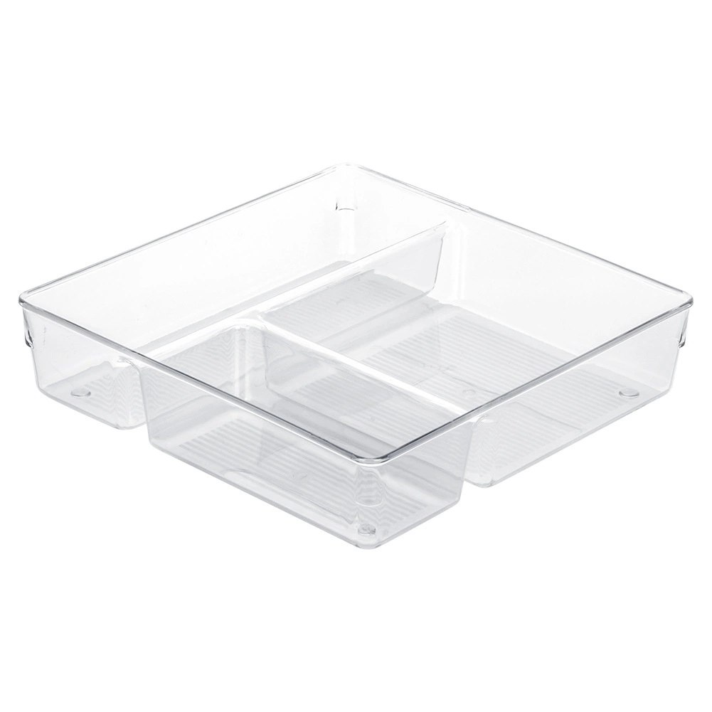 Organizer do Szuflady z Przegródkami 23 x 23 x 5,5 cm VILDE Przezroczysty - obrazek 3