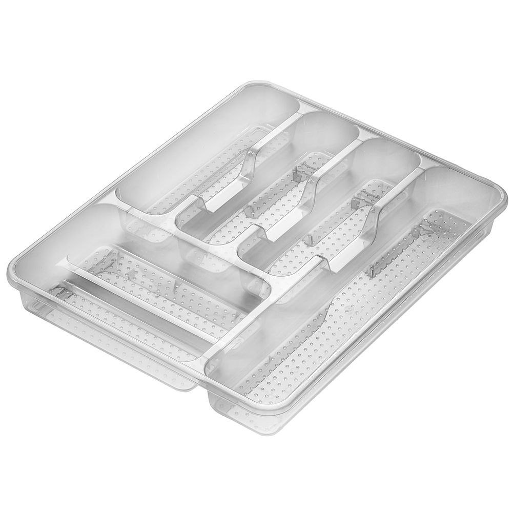 Wkład na Sztućce do Szuflady ORION Tworzywo Przezroczyste 38,5 x 31 cm - obrazek 3