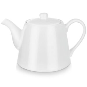 Dzbanek do Kawy Herbaty Porcelanowy Biały Klasyczny Solidny Trwały ORION 2l