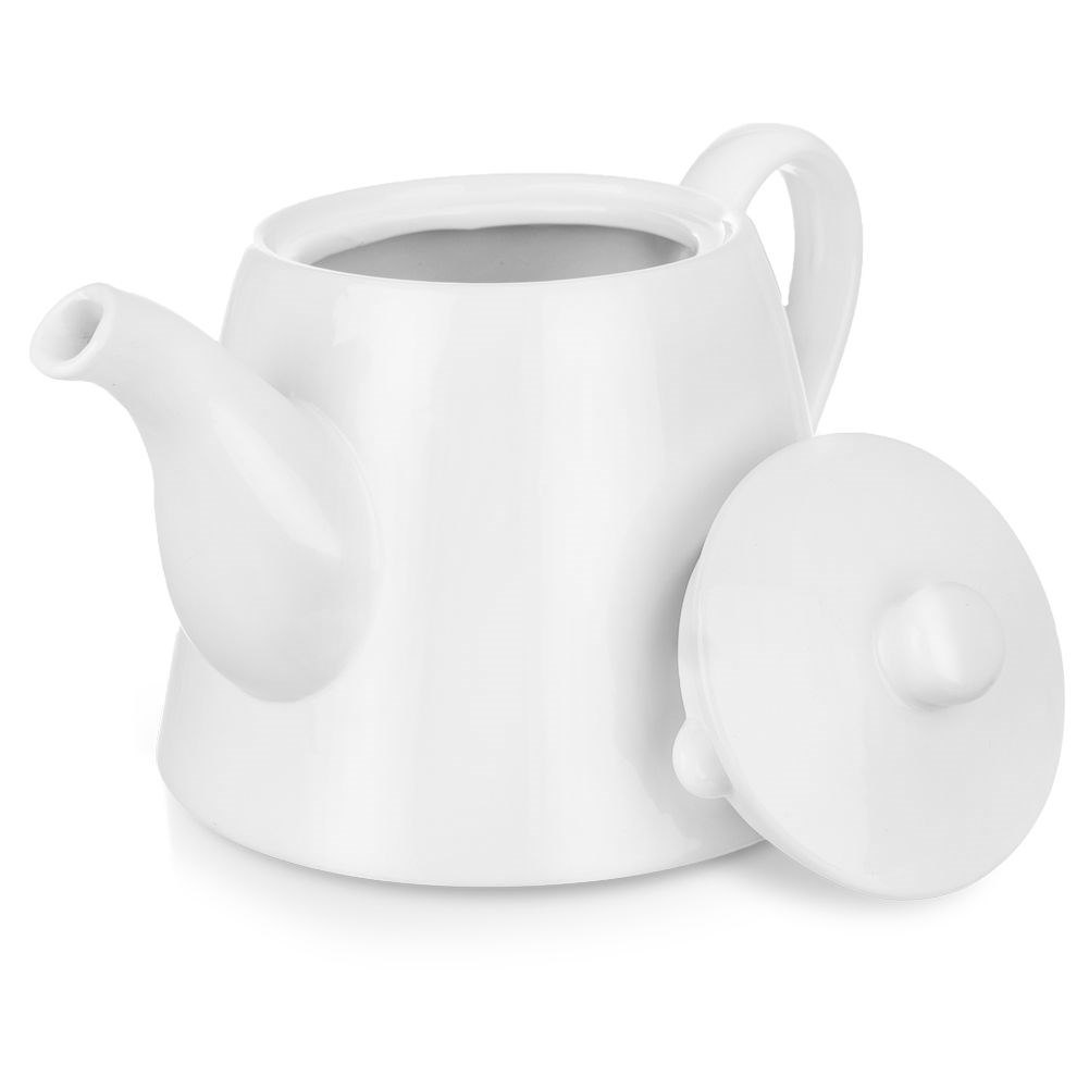 Dzbanek do Kawy Herbaty Porcelanowy Biały Klasyczny Solidny Trwały ORION 2l - obrazek 4