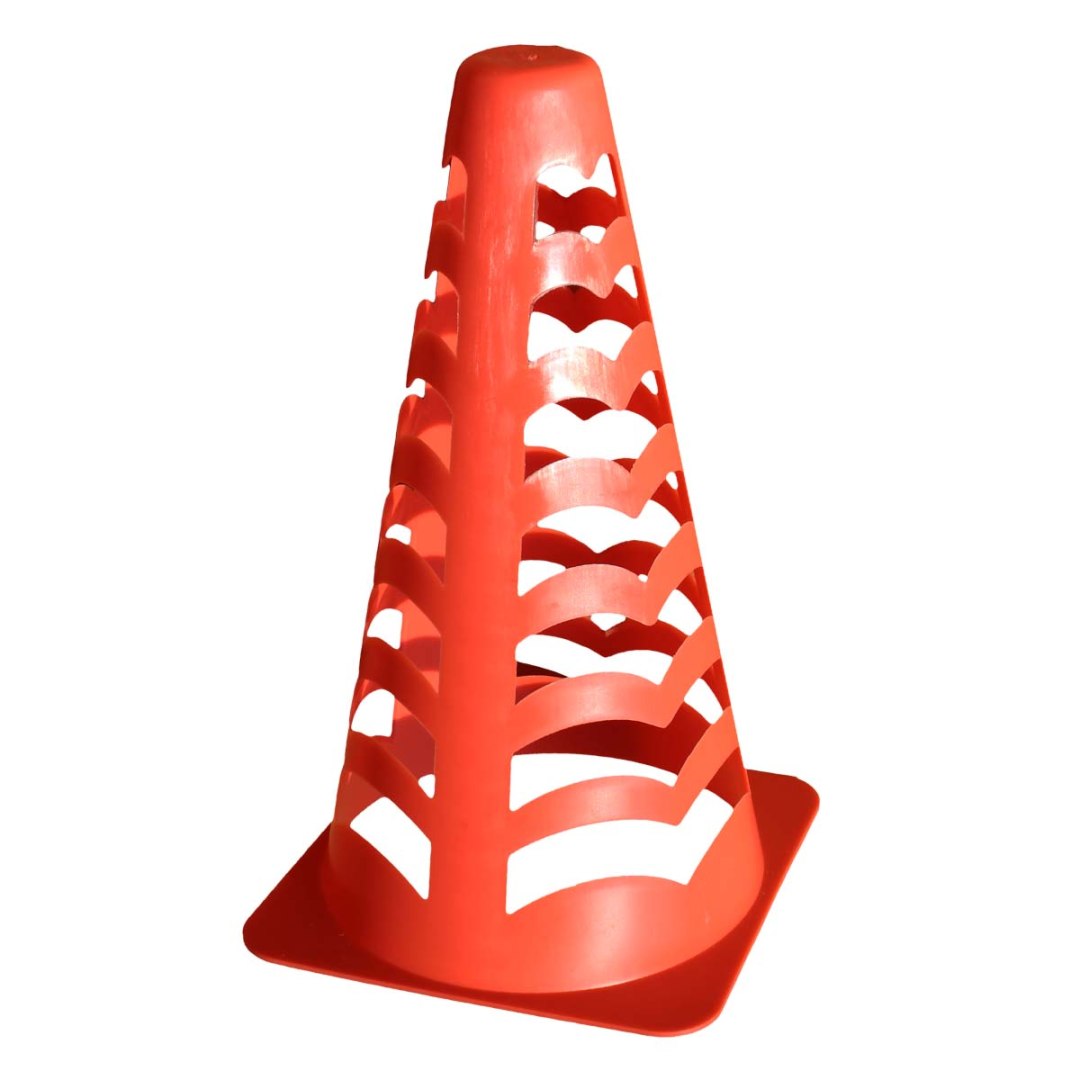 Pachołki do Piłki Nożnej Ćwiczeń Treningu MASTER 4 sztuki 22 cm - obrazek 3