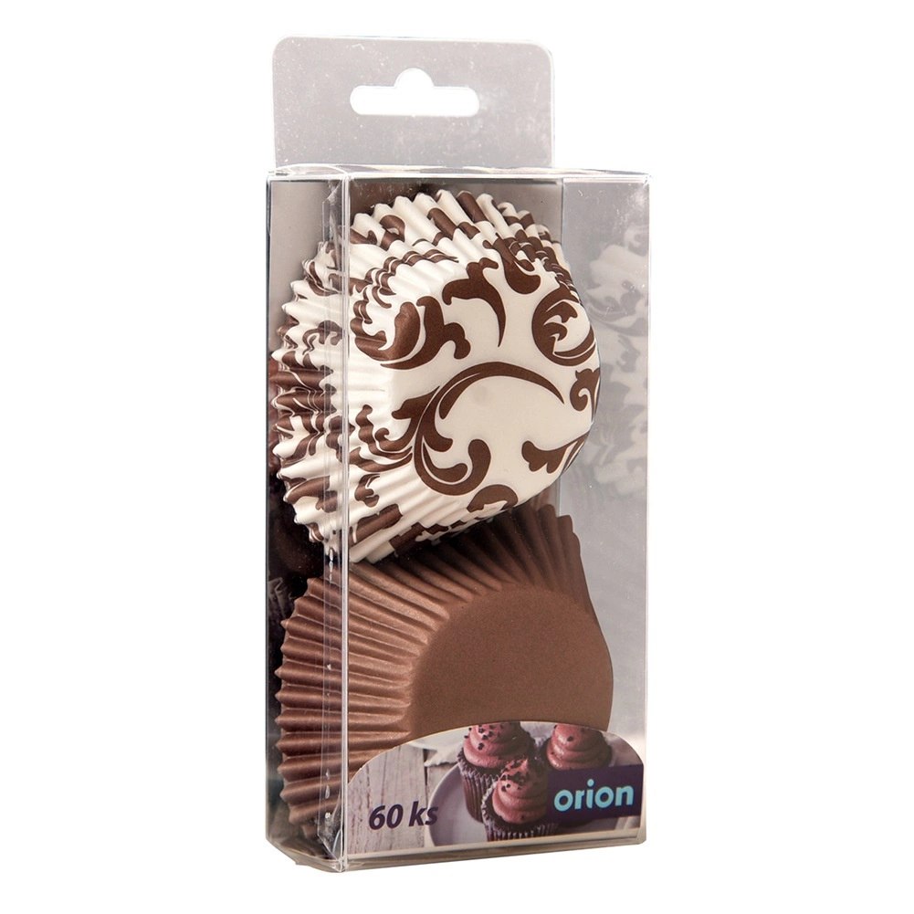 Papilotki Papierowe do Muffinek 60 szt 7,5 cm ORION Dekoracyjne - obrazek 3