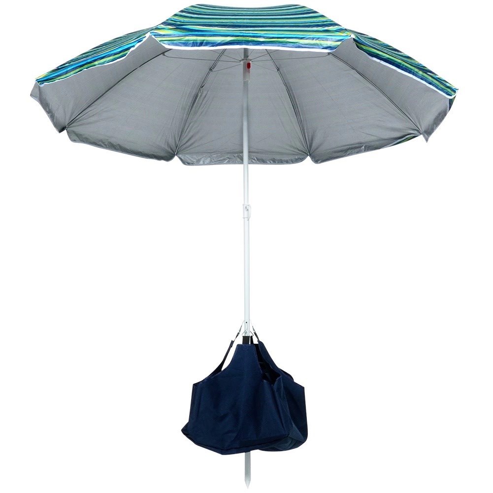 Parasol Plażowy z Podstawą Stojakiem Regulowany VILDE 147 cm - obrazek 4