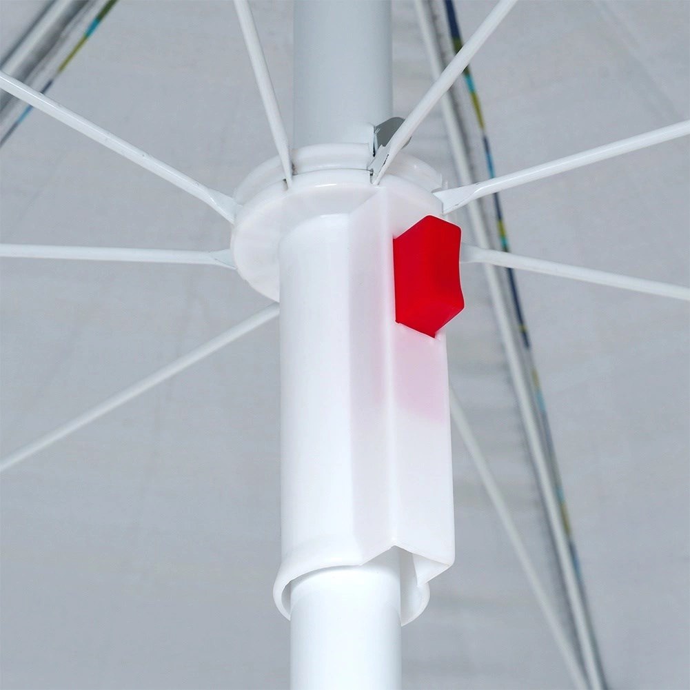 Parasol Plażowy z Podstawą Stojakiem Regulowany VILDE 147 cm - obrazek 5