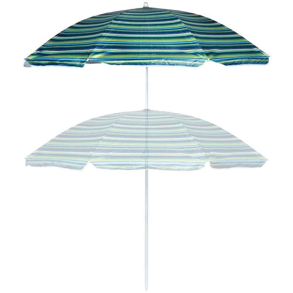 Parasol Plażowy z Podstawą Stojakiem Regulowany VILDE 147 cm - obrazek 8