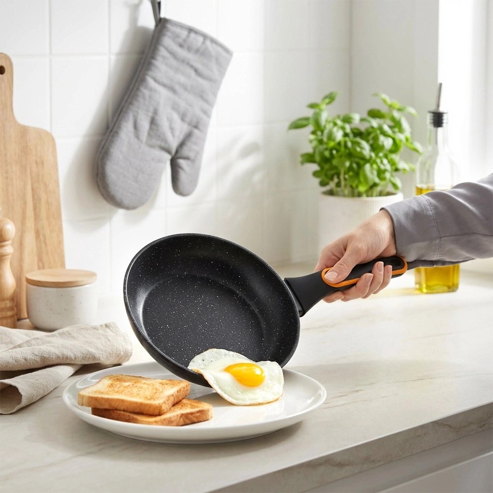 Patelnia Granitowa 20 cm Terruna Indukcja Gaz Non-stick VILDE - obrazek 7