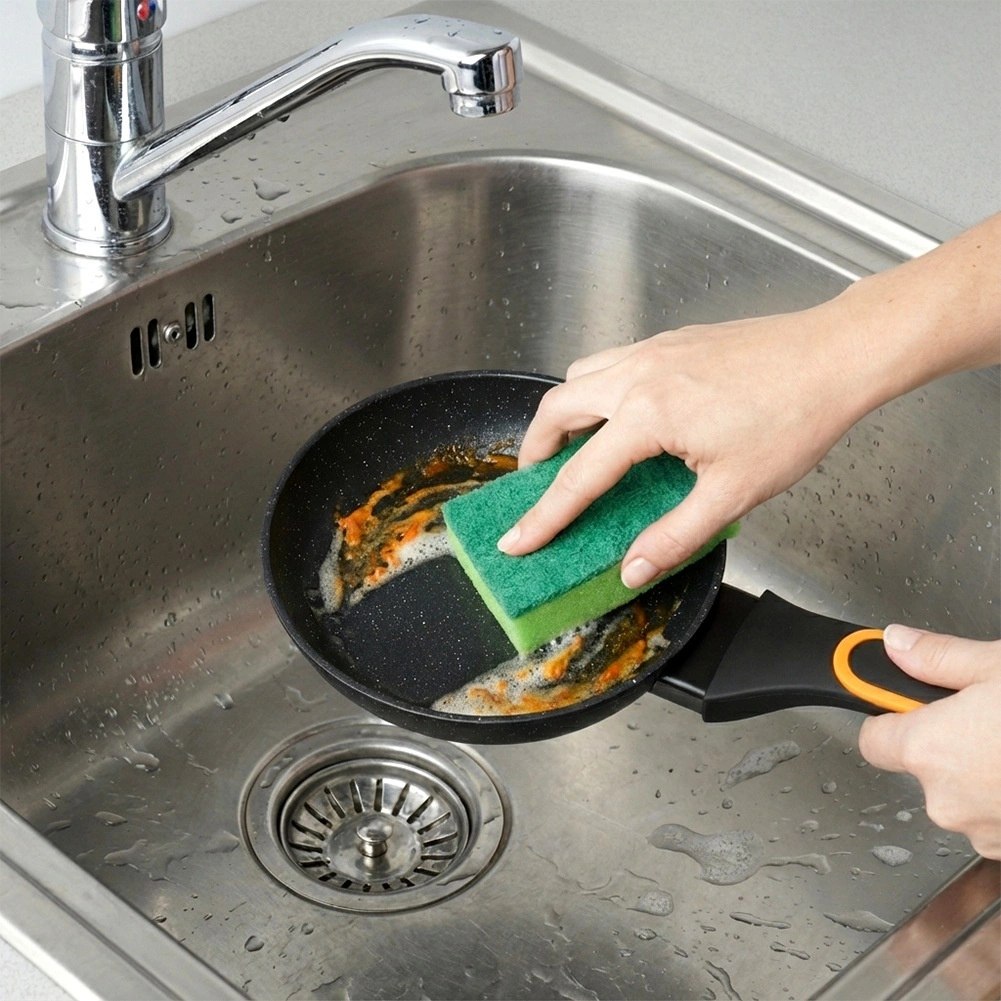 Patelnia Granitowa 20 cm Terruna Indukcja Gaz Non-stick VILDE - obrazek 8