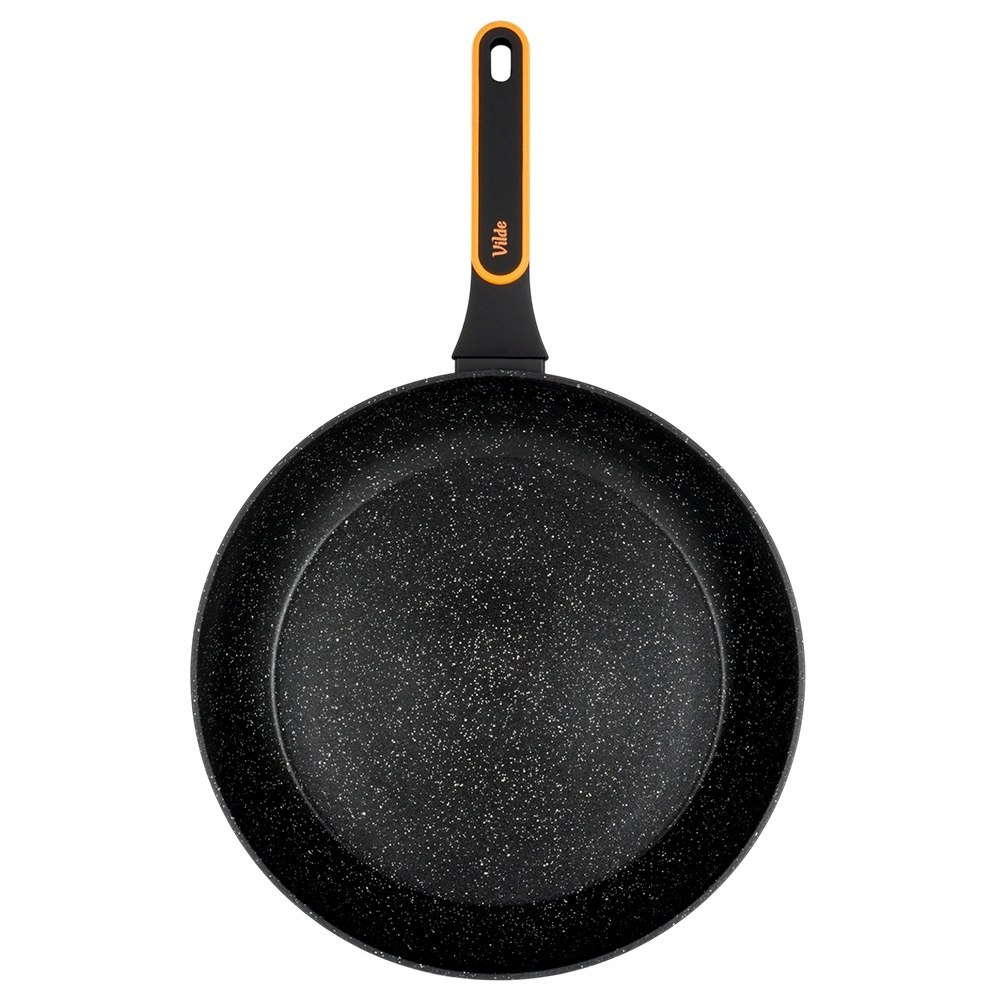 Patelnia Granitowa 32 cm Terruna Indukcja Gaz Non-stick VILDE - obrazek 3