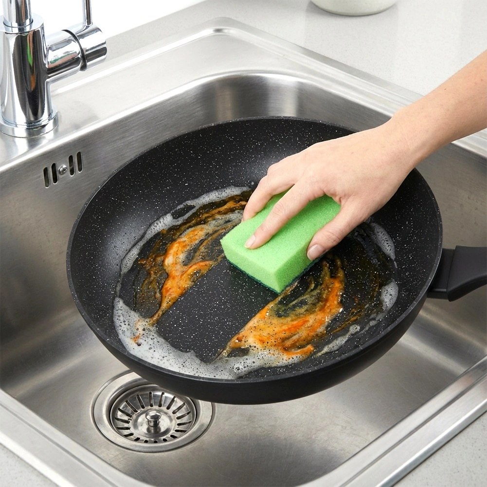 Patelnia Granitowa 32 cm Terruna Indukcja Gaz Non-stick VILDE - obrazek 8