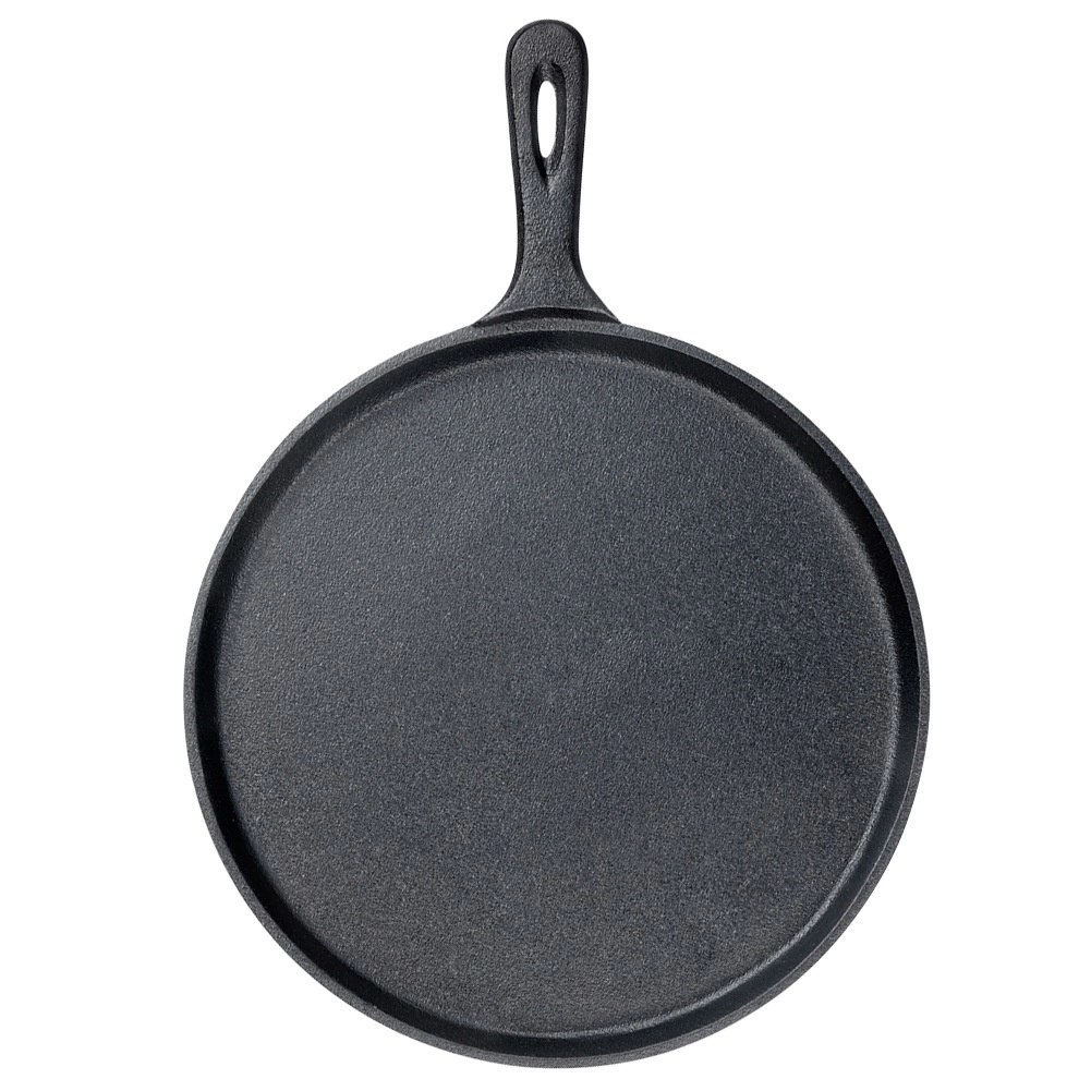 Patelnia do Naleśników Placków Pizzy Tortilli Żeliwna Solidna ORION 26 cm - obrazek 8