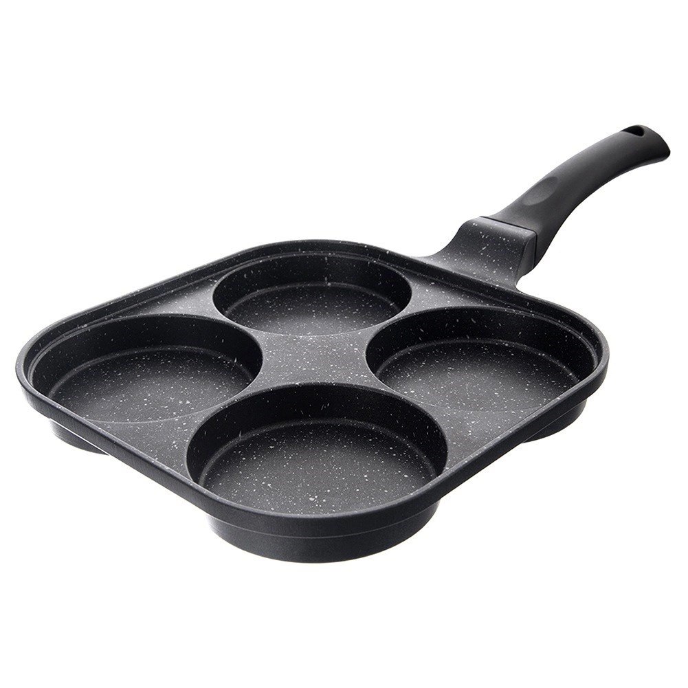 Patelnia do Smażenia Jajek Pancakes Granitowa na Gaz Indukcję ORION 22x22cm - obrazek 3
