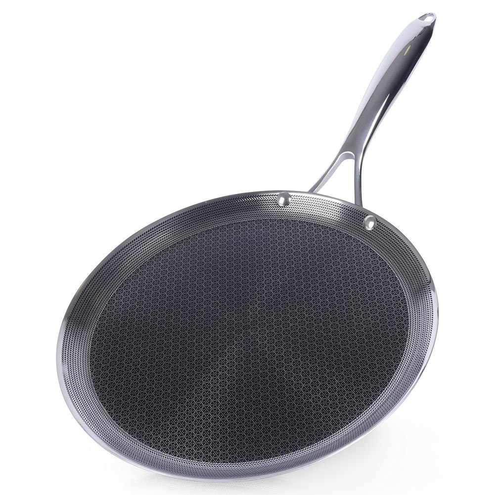 Patelnia do Naleśników Stalowa 29 cm ORION Cookcell do Piekarnika