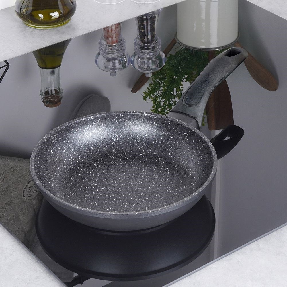 Patelnia Granitowa 20 cm ORION Grande Nieprzywierająca do Indukcji - obrazek 2