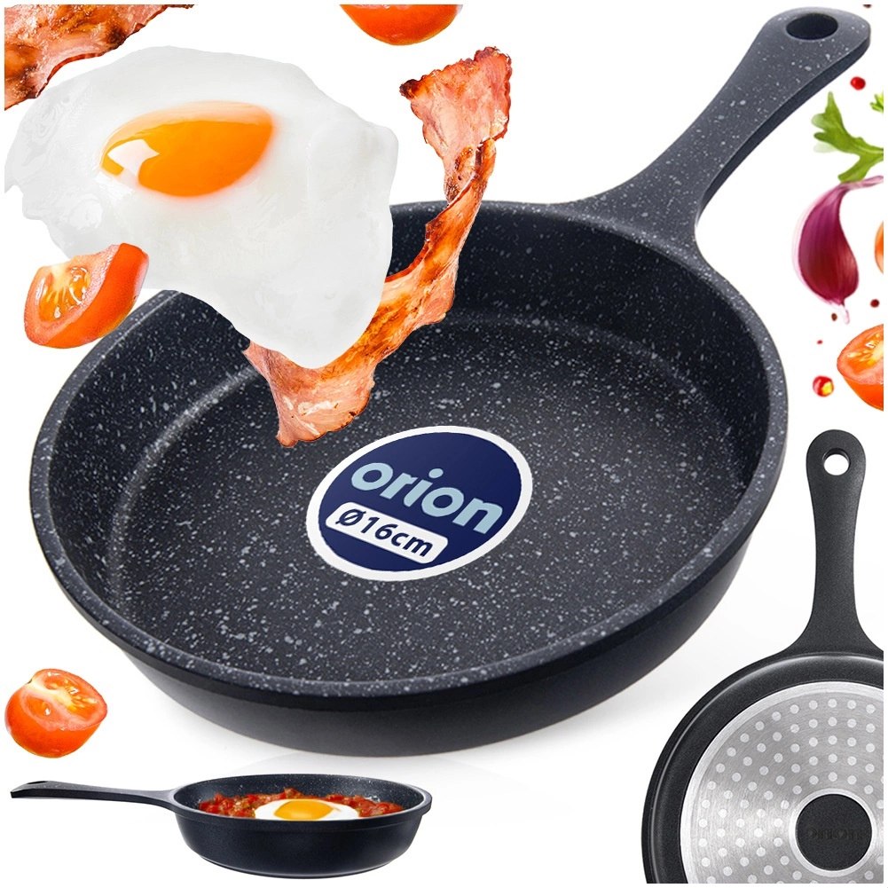Patelnia Granitowa 16 cm ORION Grande do Indukcji Piekarnika - obrazek 7