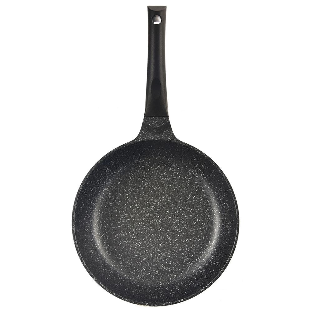 Uniwersalna Patelnia do Smażenia Granitowa Głęboka Gaz Indukcja ORION 24 cm - obrazek 3