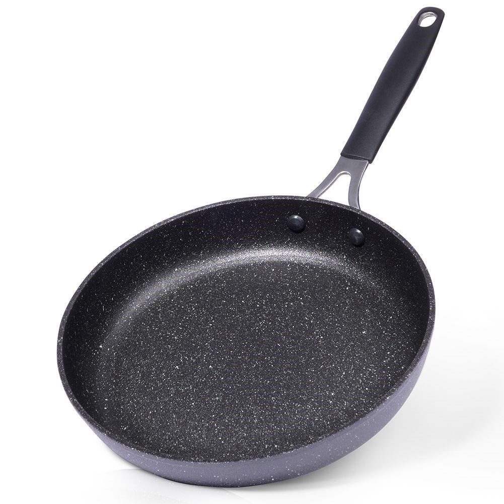 Patelnia Granitowa Nieprzywierająca 24 cm ORION Stoner Indukcja Piekarnik
