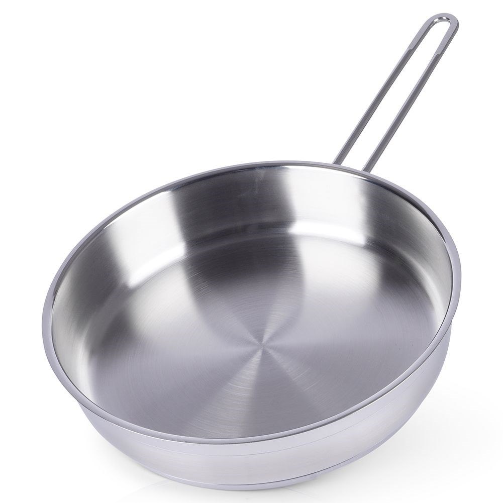 Patelnia Stalowa do Smażenia Nierdzewna Gaz Indukcja ANETT 26 cm