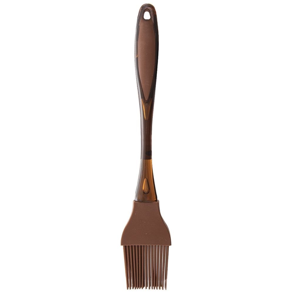 Pędzelek Kuchenny Silikonowy SILLINIE 22 cm ORION Brązowy do 220°C