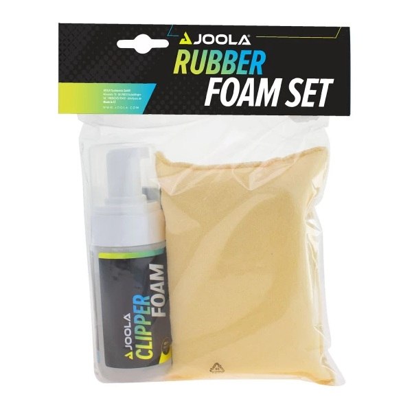 Zestaw Pianka Środek do Pielęgnacji Rakietek z Gąbką JOOLA Rubber Foam 100 ml - obrazek 2