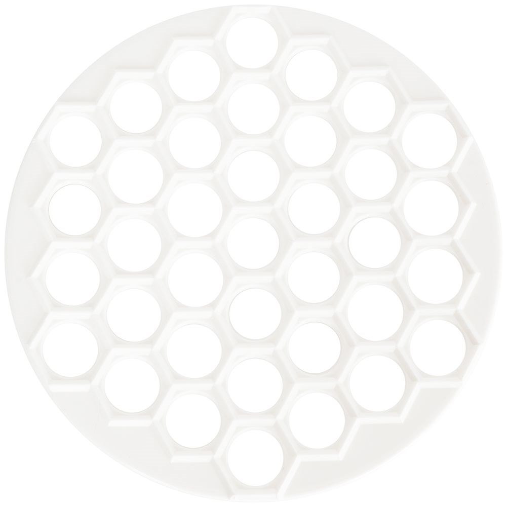 Pierożnica do Uszek Mini Pierogów 24 cm VILDE z Formą na 37 sztuk - obrazek 3