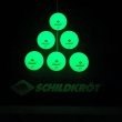 Piłeczki Do Tenisa Stołowego Schildkröt Glow In The Dark 6szt Poly 40+ Świecące - obrazek 2