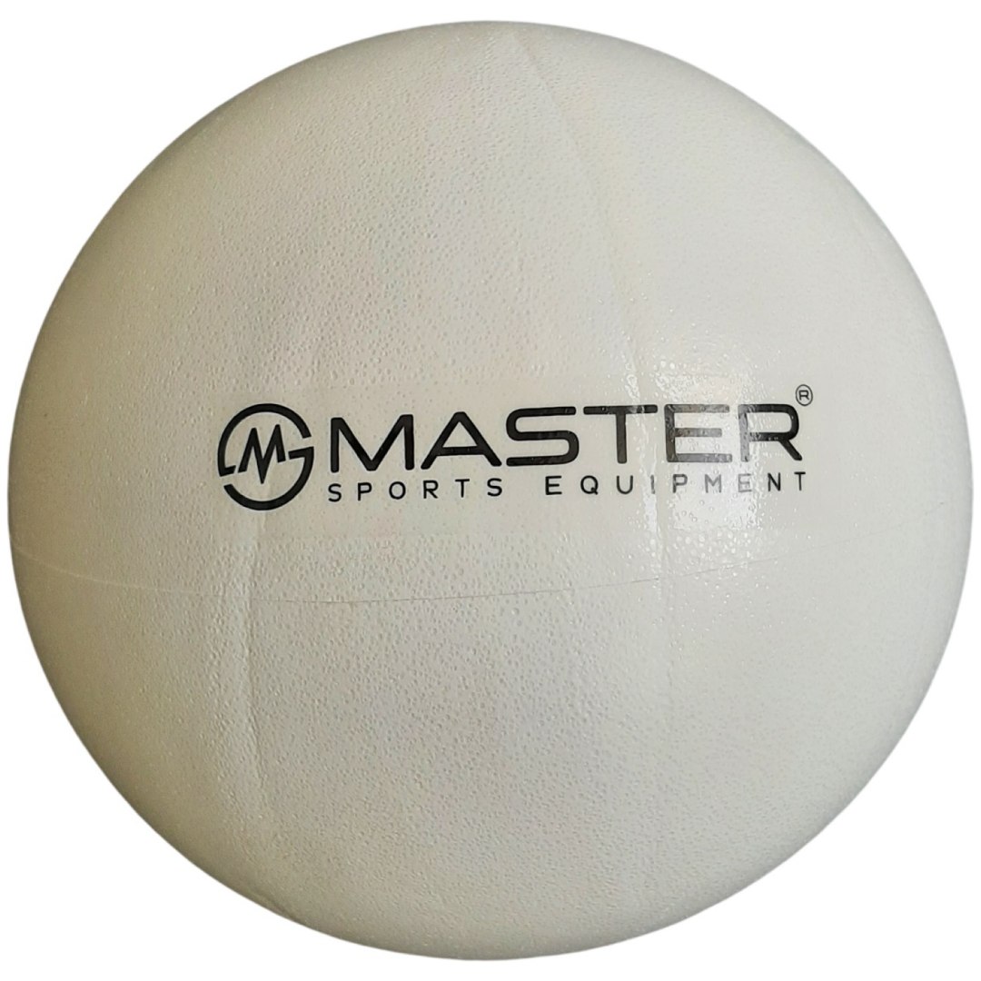 Piłka Gimnastyczna MASTER Over Ball 26 cm Biała Do Pilatesu