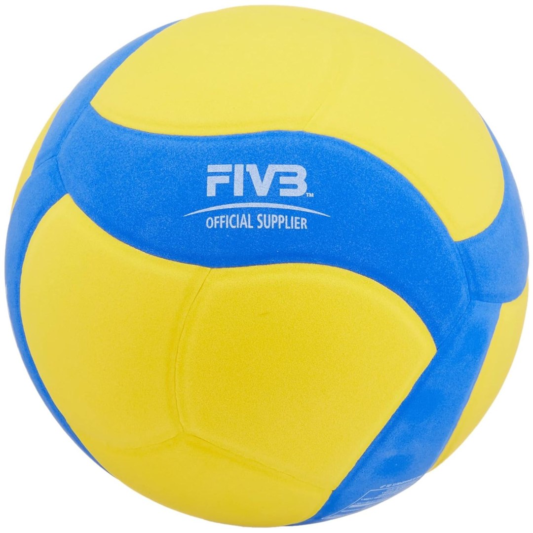 Piłka do Siatkówki MIKASA Siatkowa Halowa Rozmiar 4 VS160W Niebieska Lekka - obrazek 3