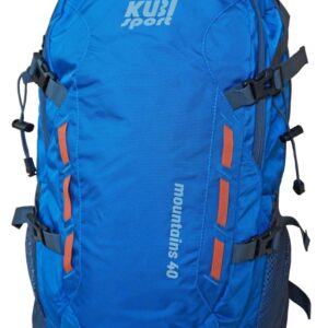 Plecak Turystyczny Sportowy Damski Męski Niebieski Solidny KUBISPORT 40 L