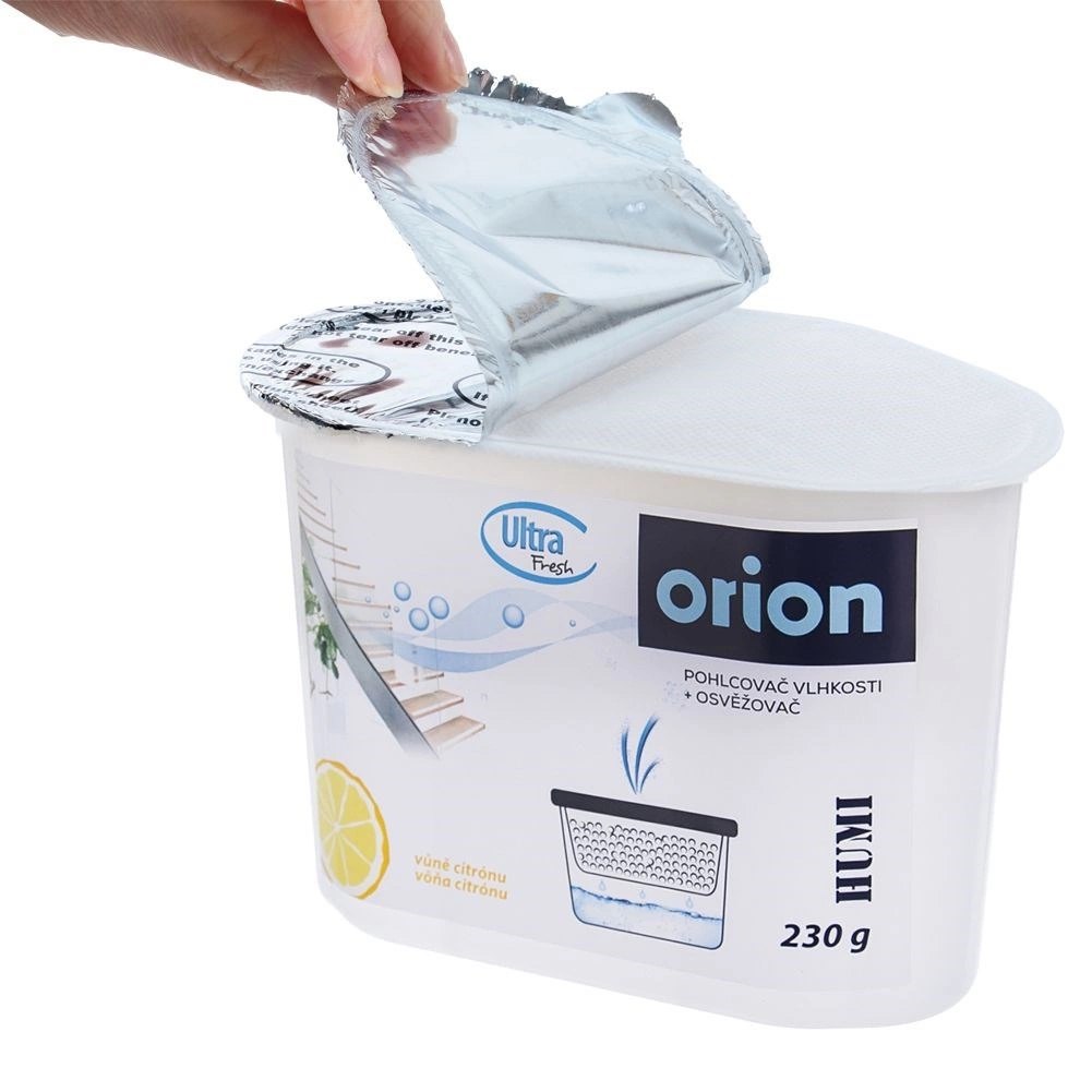 Pochłaniacz Wilgoci 230 g ORION Ultra Fresh Cytrynowy do 20 m² - obrazek 4