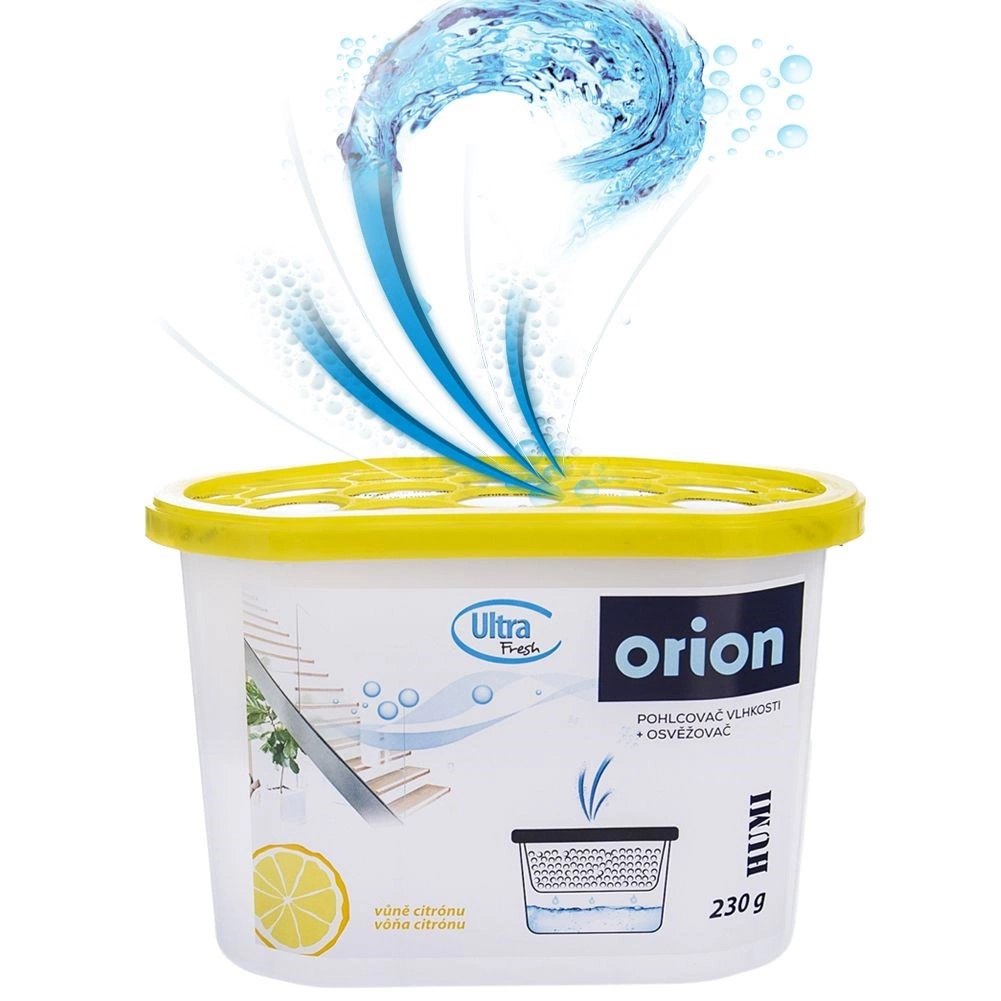 Pochłaniacz Wilgoci 230 g ORION Ultra Fresh Cytrynowy do 20 m² - obrazek 5