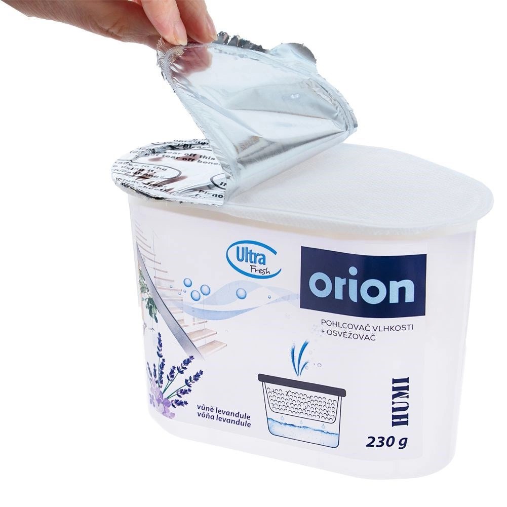Pochłaniacz Wilgoci 230 g ORION Ultra Fresh Lawendowy do Łazienki - obrazek 4
