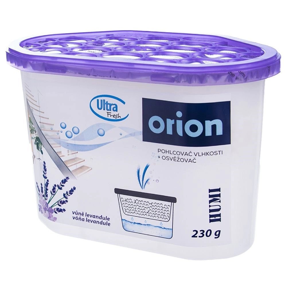 Pochłaniacz Wilgoci 230 g ORION Ultra Fresh Lawendowy do Łazienki - obrazek 7