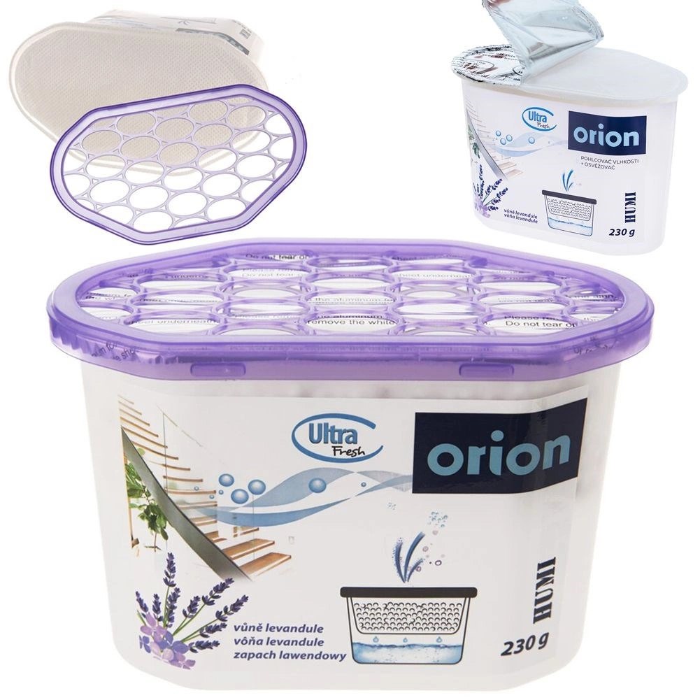 Pochłaniacz Wilgoci 230 g ORION Ultra Fresh Lawendowy do Łazienki - obrazek 8
