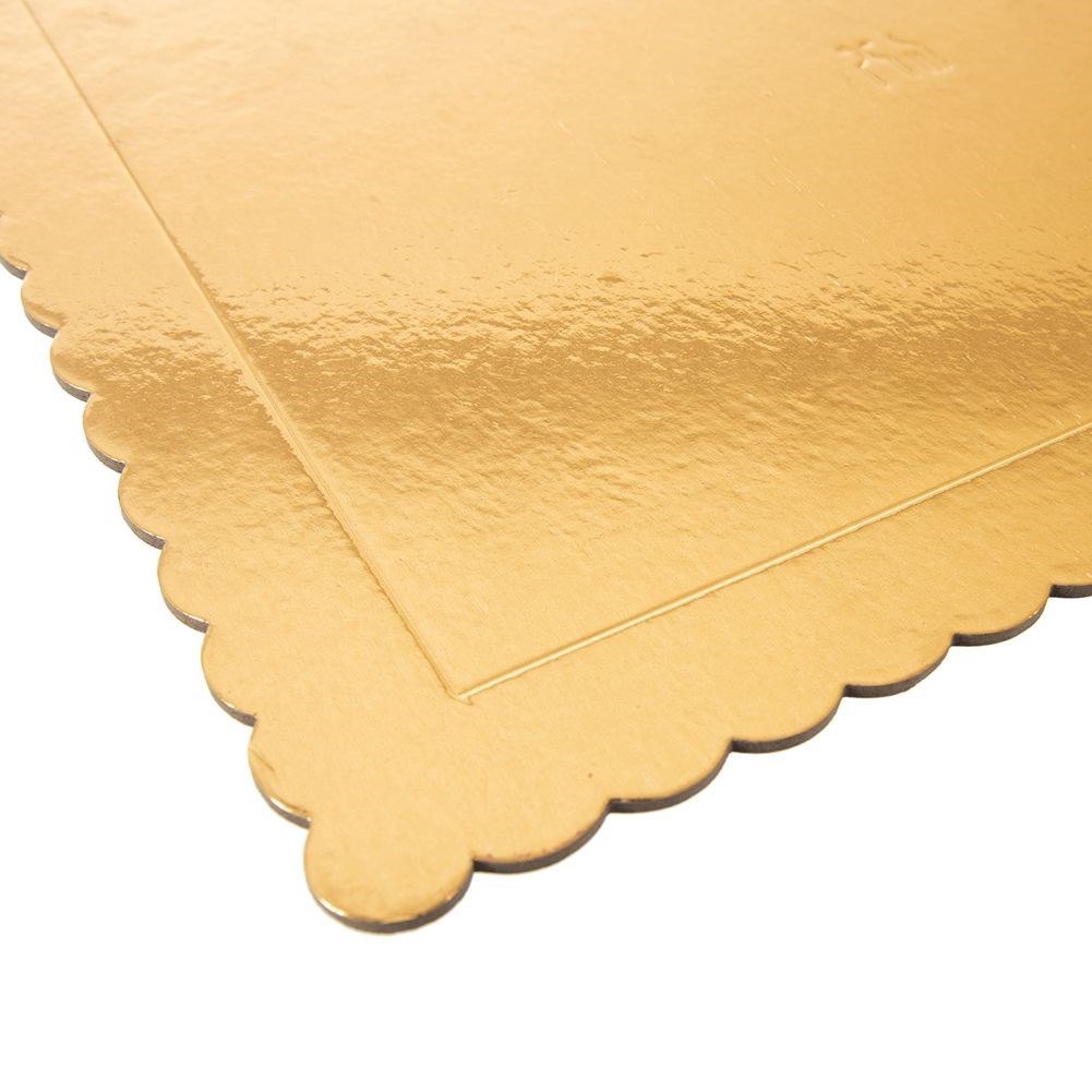 Podkład pod Tort Prostokąt Złoty 40 x 30 cm ORION do Transportu - obrazek 4