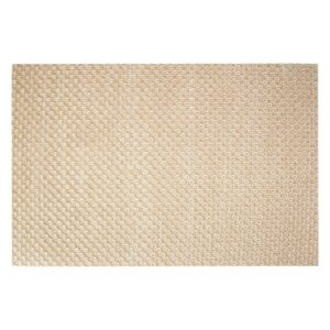 Podkładka na Stół Prostokąt Jasnobeżowy Złoty 45 x 30 cm HSC
