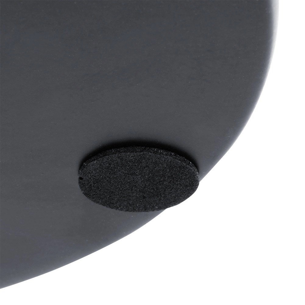 Podstawka pod Kompozycje Okrągła Metalowa 30 cm VILDE Czarna Matowa - obrazek 5