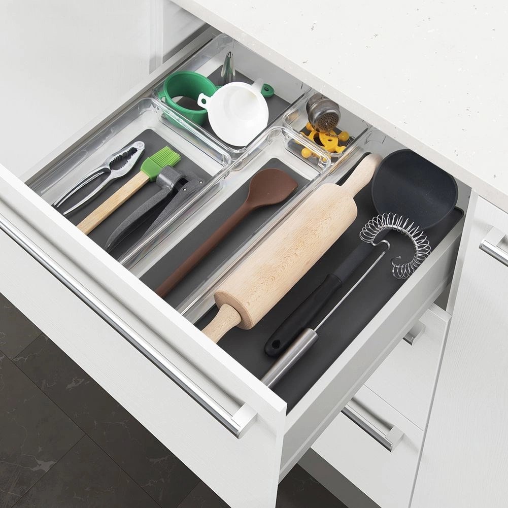 Pojemnik Organizer Wąski Szuflady GREY 32,5 x 9 x 4,5 cm ORION - obrazek 2