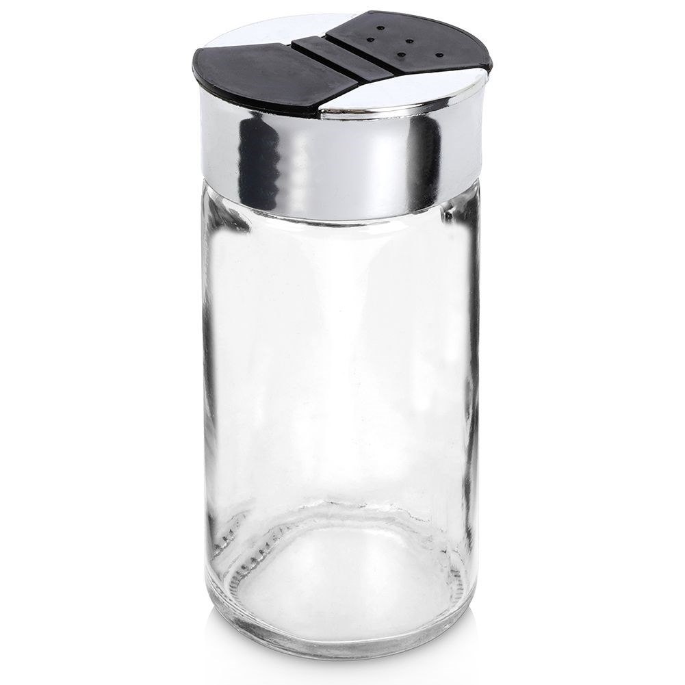 Pojemnik Szklany na Przyprawy Sitko 100 ml ORION z Klapkami 10 x 4 cm - obrazek 5