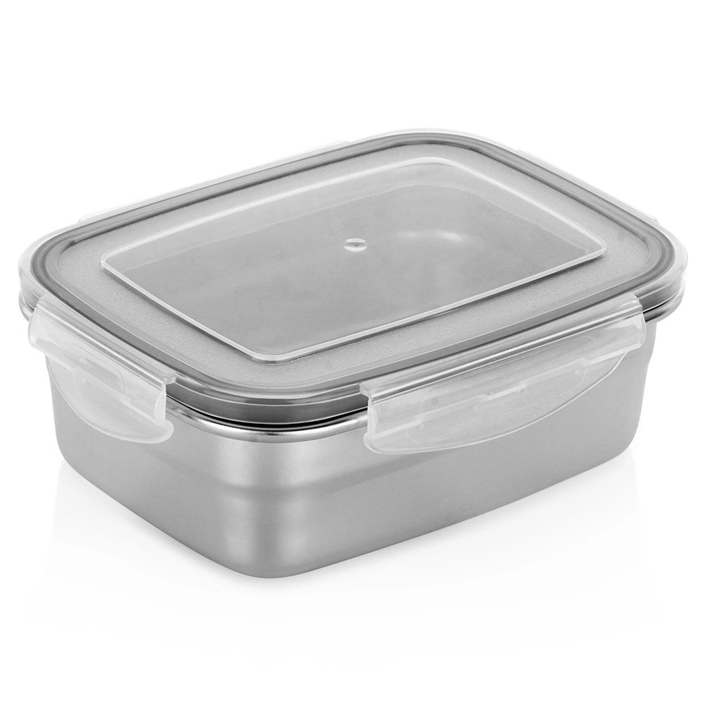 Pojemnik na Jedzenie Stalowy z Pokrywką Uszczelką EXCELLENT HOUSEWARE 500ml - obrazek 6