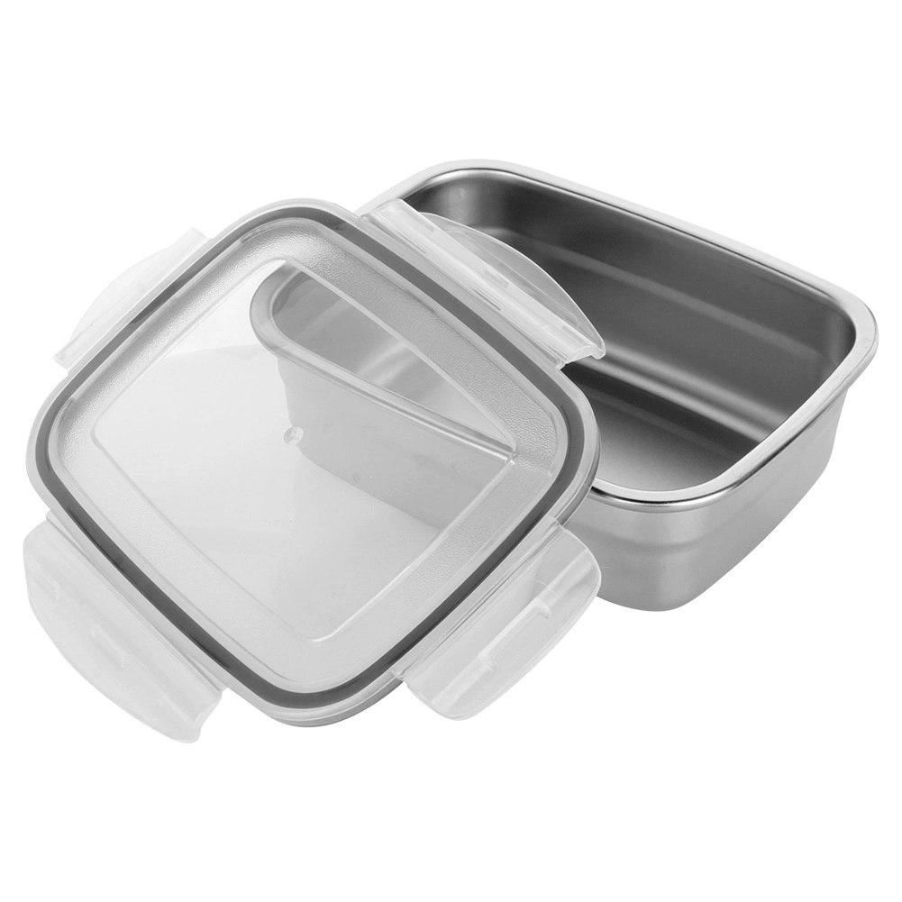 Pojemnik na Jedzenie Stalowy z Pokrywką Uszczelką EXCELLENT HOUSEWARE 500ml - obrazek 8