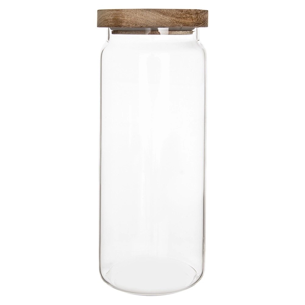 Pojemnik Szklany Sypkie Produkty 1,6 L ORION z Uszczelką 23,5 x 10 cm - obrazek 2